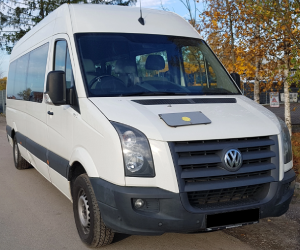 Volkswagen Crafter 22 vietų 2011 metų mikroautobusas nuomai