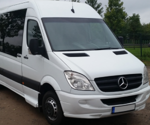 Mercedes-Benz Sprinter 30 vietų 2008 metų mikroautobusas nuomai
