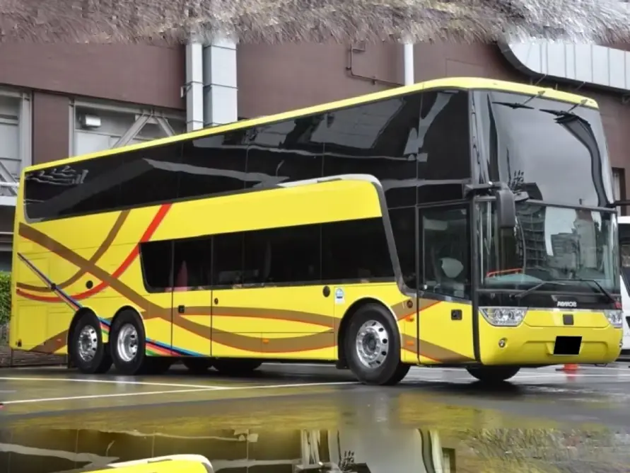Dviaukštis autobusas labai didelėms keleivių grupėms