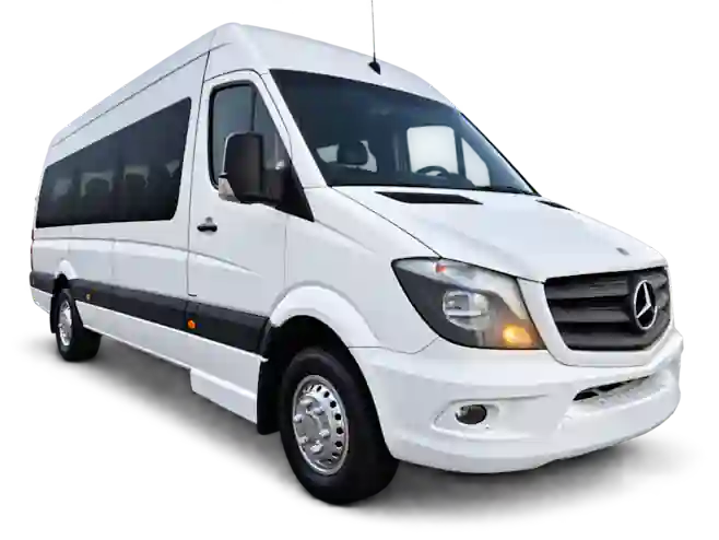 20 vietų autobusas nedidelėms grupėms ir oro uosto pervežimams