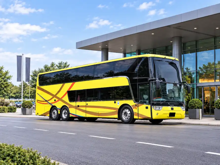 Dviaukštis autobusas labai didelėms keleivių grupėms