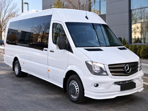 Mercedes Sprinter 27 seater minibus for rent