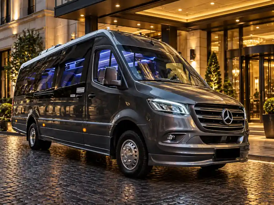 Komfortiškas autobusas VIP klientų transportui