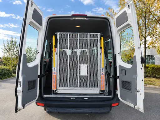 VW Crafter 22 seater minibus with wheelchair lift